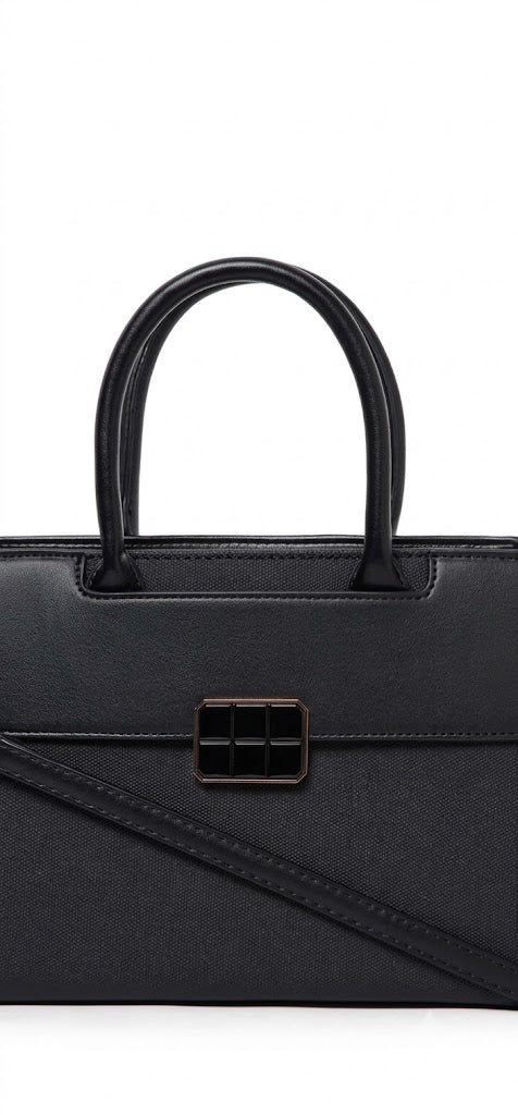 The Onyx Sovereign Structured Tote