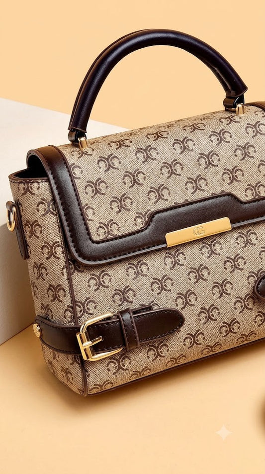 The Vintage Monogram Satchel