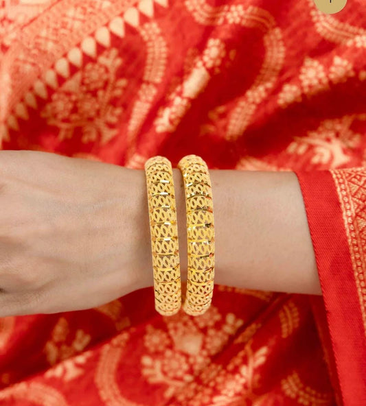 Royal Gold Filigree Bangles