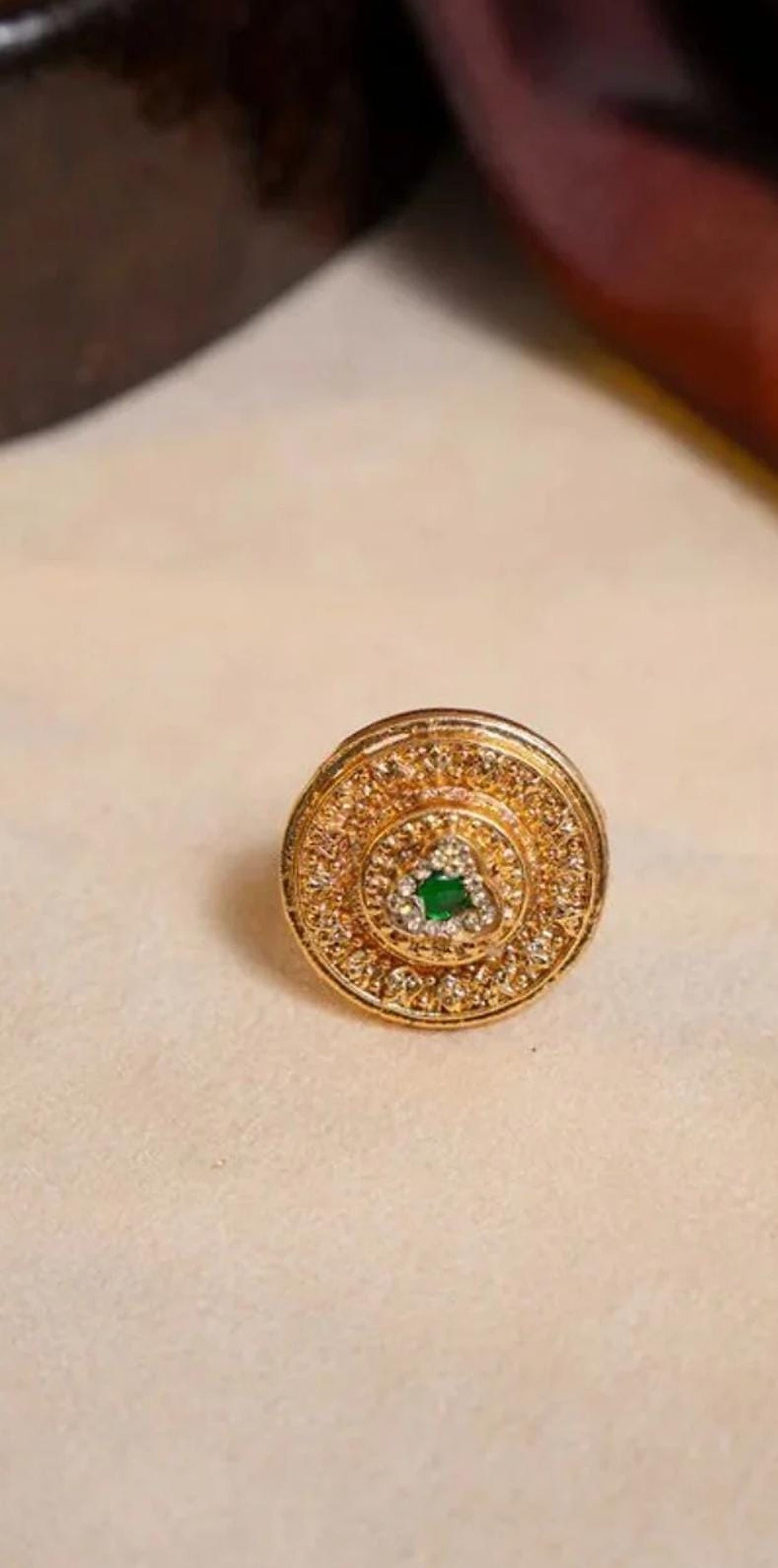 Royal Emerald Elegance Ring