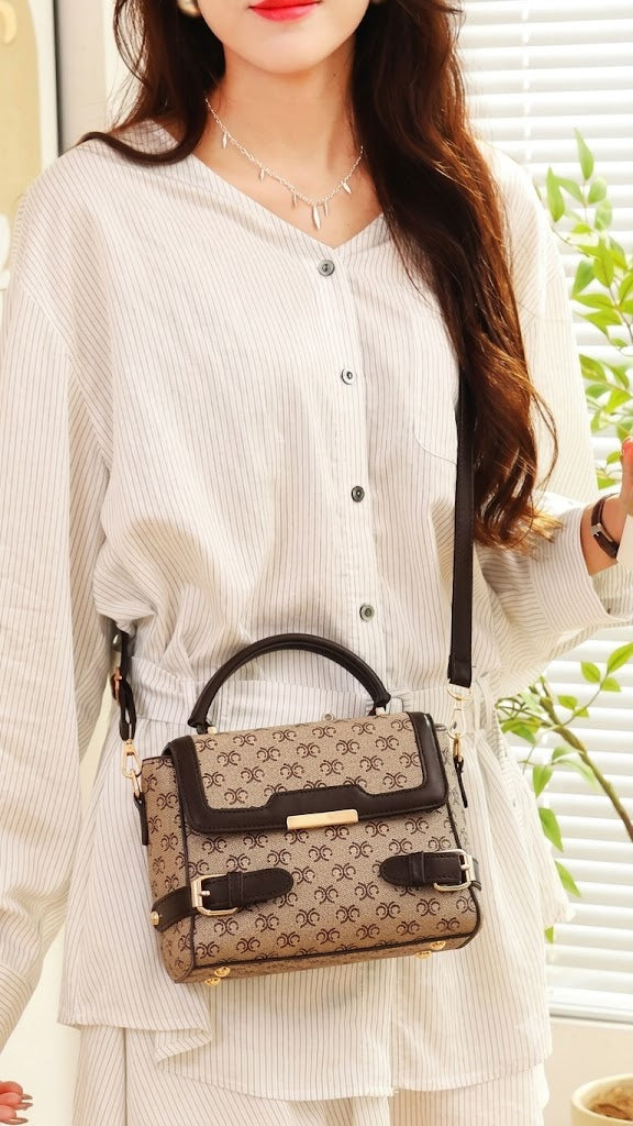 The Vintage Monogram Satchel